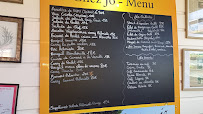 Chez Jo à Saint-Joseph menu