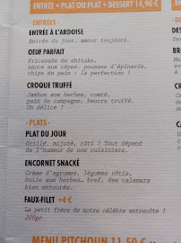 Restaurant La Côte et L'Arête à La Valette-du-Var - menu / carte