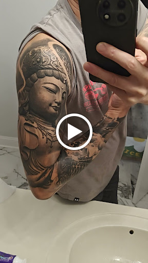 Explore patchwork ideas tattoos, creative tattoo ideas in Corona, available at Crop Circles Tattoo Studio