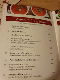 Menu du LaVita à Lilienthal