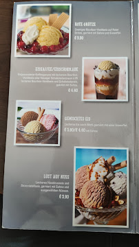 Menu du Bistro Reichenbach à Berchtesgaden