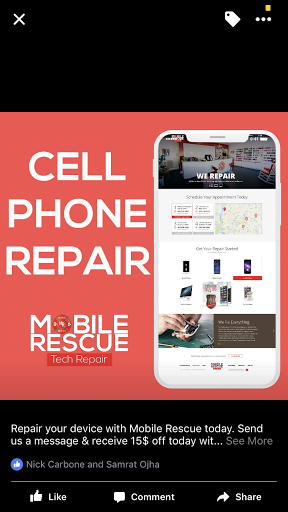 Mobile Phone Repair Shop «Mobile Rescue Tech Repair Danbury - iPad, iPhone Screen Repair», reviews and photos, 132 Federal Rd, Danbury, CT 06811, USA