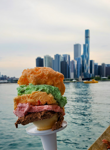 Ice Cream Shop «Original Rainbow Cone», reviews and photos, 840 E Grand Ave, Chicago, IL 60611, USA