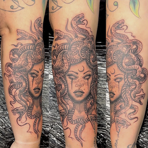 Explore yu yu hakusho tattoo ideas, creative tattoo ideas in Meridian, available at Creative Pain Tattoo Studio
