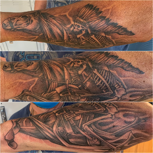 Find simple fishing tattoo ideas for your next unique tattoo in Baldwinsville at Tymeless Tattoo
