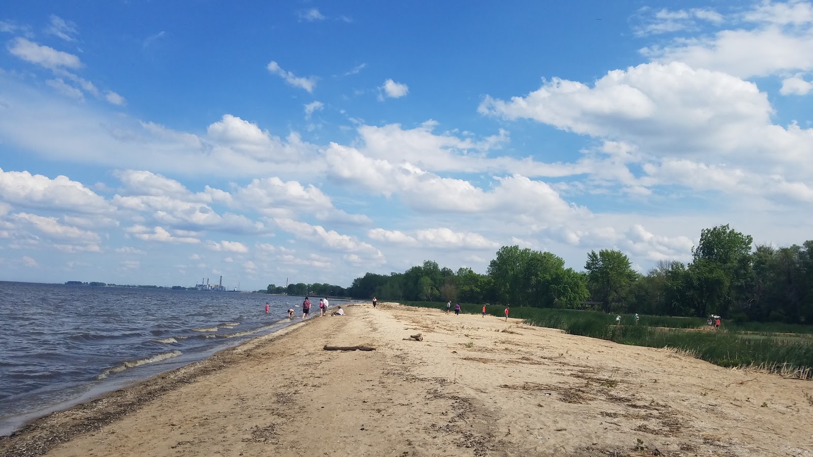 Photo of Bay City State Park Beach and the settlement