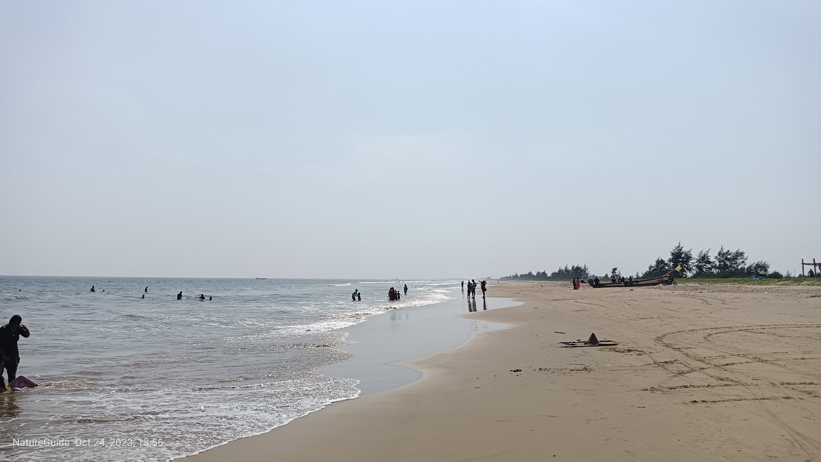 Fotografie cu Pandurangapuram Beach zonă sălbatică