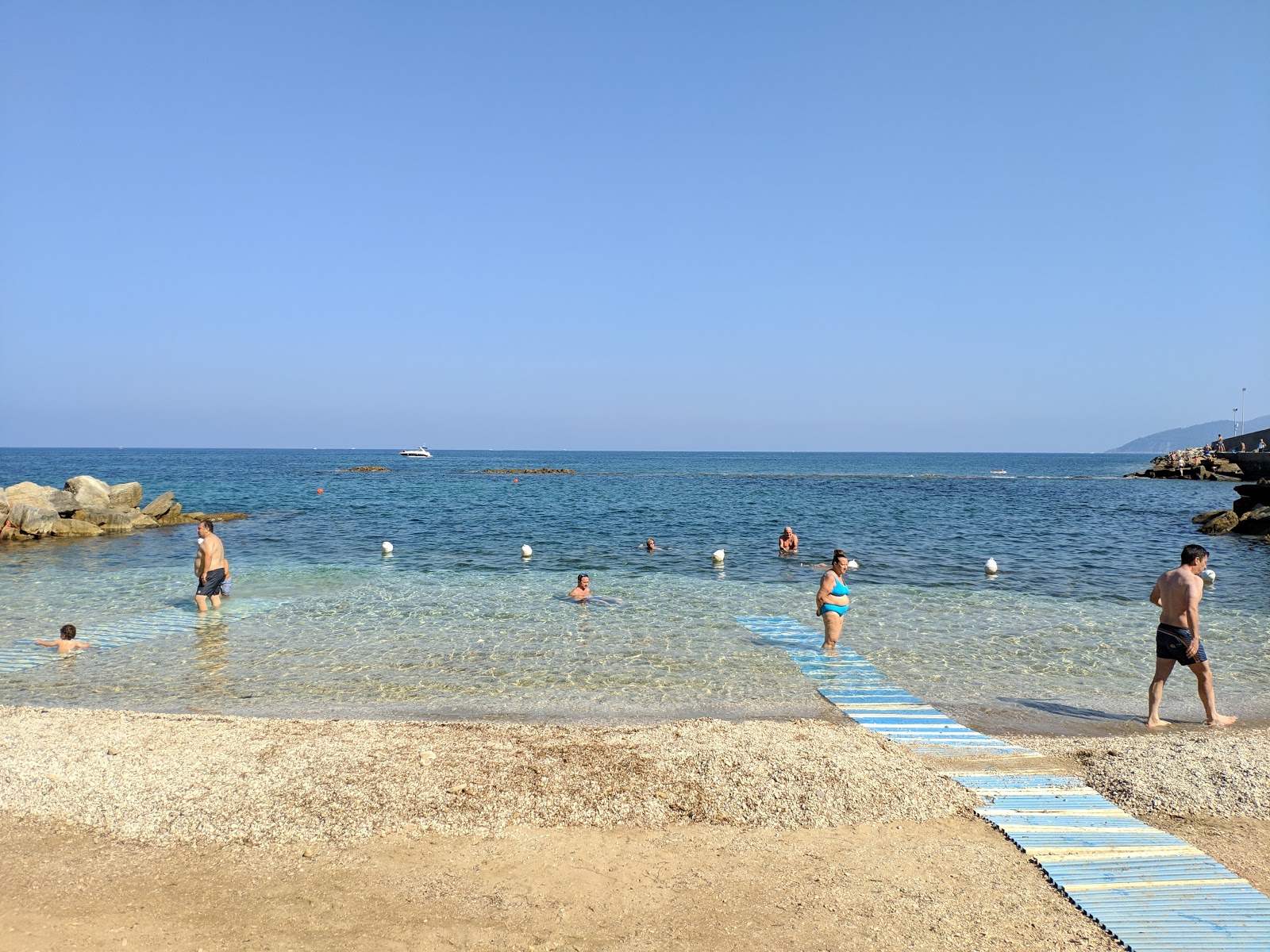 Poto di San Marco beach'in fotoğrafı küçük koy ile birlikte