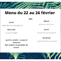 Restaurant de plats à emporter M’Joy Café à Vannes (le menu)