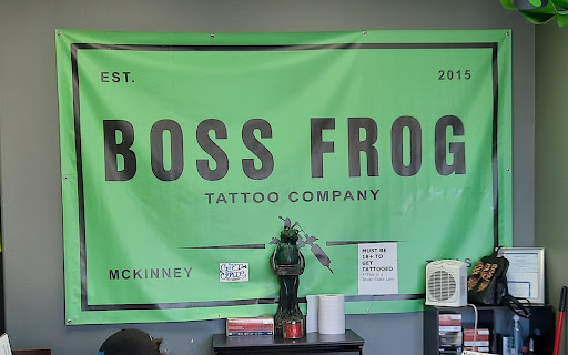 Tattoo Shop «Boss Frog Tattoos», reviews and photos, 4023 W University Dr, McKinney, TX 75071, USA