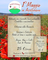 Menu / carte de Agriturismo F.lli Abbondanza Fusi à Palombara Sabina