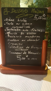 Voyageur Nissart à Nice menu