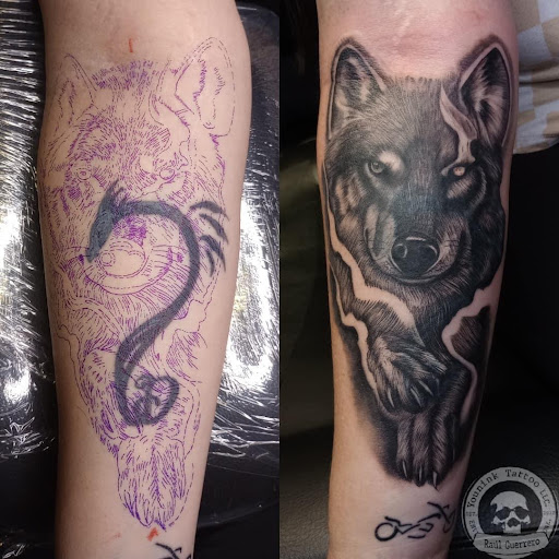 Explore top of foot tattoo ideas, creative tattoo ideas in Thomasville, available at Younink Tattoo LLC