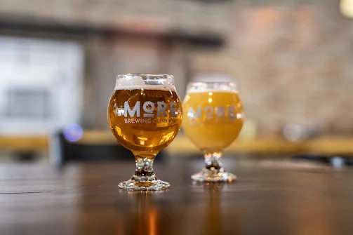 Craft beer at a brewery in Huntley Illinois