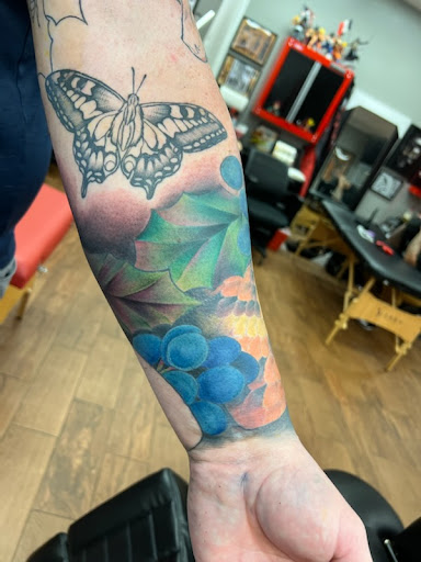 Explore tattoo ideas of lions, creative tattoo ideas in Kapolei, available at Sacred Art Tattoo and Coffee Bar - Kapolei