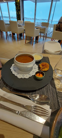 Soupe de potiron du Restaurant méditerranéen Le Grand Large à Balaruc-les-Bains - n°9
