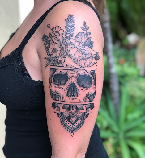 Explore tattoo ideas forearm male, creative tattoo ideas in Saint Petersburg, available at Foolish Pride Tattoo Co.