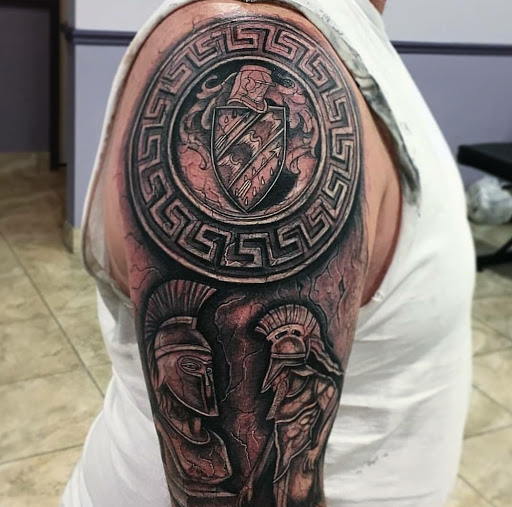 Explore billiards tattoo ideas, creative tattoo ideas in Palm Harbor, available at High Quality Tattoo Studios