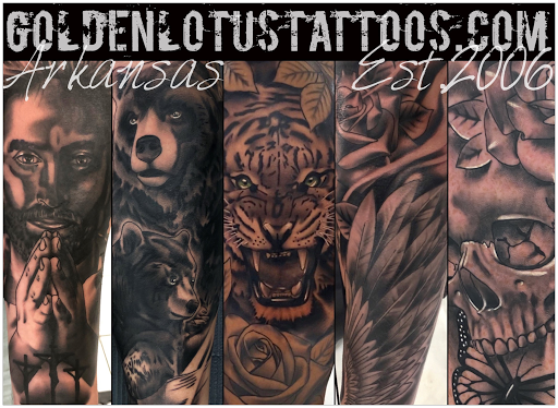 Explore tattoo cover up ideas for dark tattoos, creative tattoo ideas in Sherwood, available at Golden Lotus Tattoo Studio