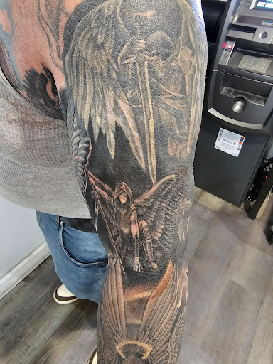 Explore tattoo ideas for womens shoulder, creative tattoo ideas in Louisville, available at Imperial Tattoos