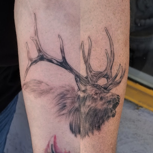 Explore christian forearm tattoo ideas, creative tattoo ideas in Caldwell, available at Blue Ring Studio Tattoo & Piercing