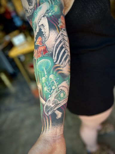 Explore flash sheets tattoo ideas, creative tattoo ideas in Tucson, available at Haunted Hands