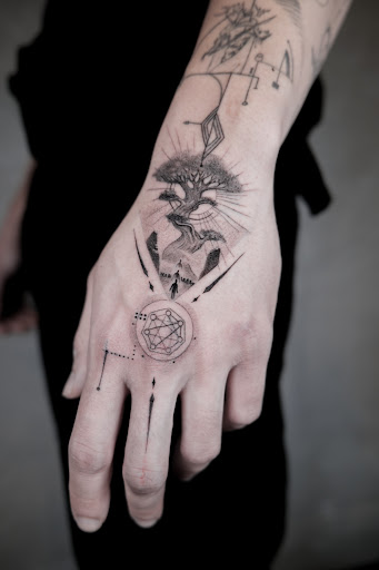 Explore relentless tattoo ideas, creative tattoo ideas in Los Angeles, available at Ethos Art Haus Tattoo