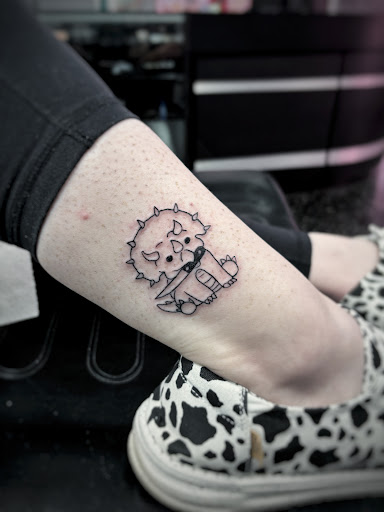 Explore eating disorder tattoo ideas, creative tattoo ideas in Fort Myers, available at Loyal 2 The Coil Tattoos & Piercings (Edison Mall Location Entrance F)