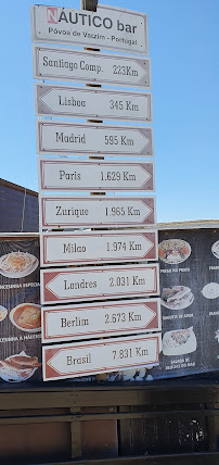 Náutico Bar à Povoa de Varzim menu