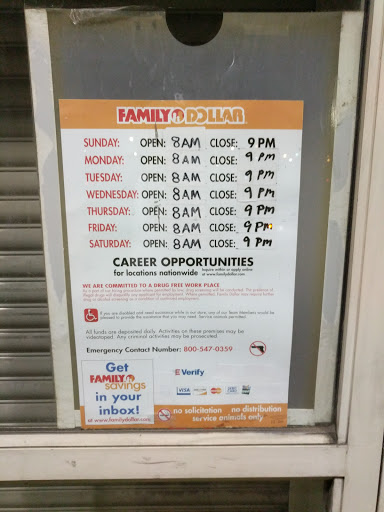 FAMILY DOLLAR Store #8361, 14686 Telegraph Rd, Taylor, MI 48180, USA, 