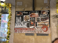 Restaurant italien Sugo à Rome (le menu)