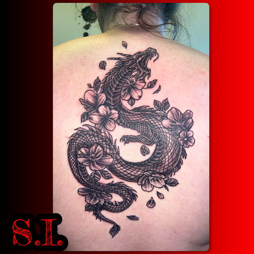 Explore diving tattoo ideas, creative tattoo ideas in Mesa, available at SmokeN Ink Tattoos