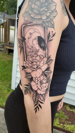 Explore cinderella tattoo ideas, creative tattoo ideas in Baton Rouge, available at Black Torch Tattoo