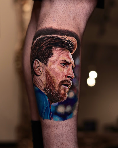 Explore olive tattoo ideas, creative tattoo ideas in Montgomery, available at Flying Eye Tattoo Studio