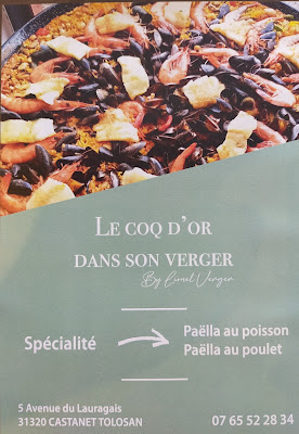 Le coq d'or dans son verger à Toulouse