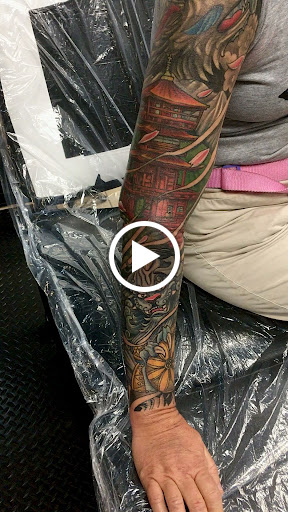 Explore cheating death tattoo ideas, creative tattoo ideas in Cape Canaveral, available at Neo Ronin Dojo