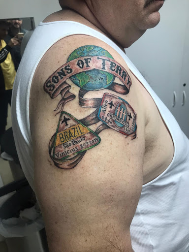 Explore tattoo ideas graffiti, creative tattoo ideas in Evansville, available at Baldwins Body Art