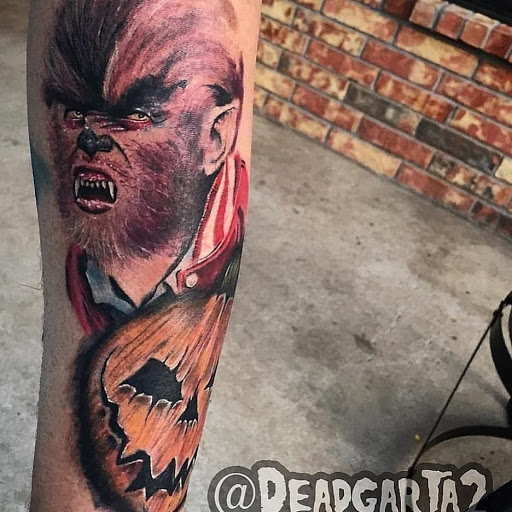 Explore golf ball tattoos ideas, creative tattoo ideas in Odessa, available at Black Cat Tattoo Company
