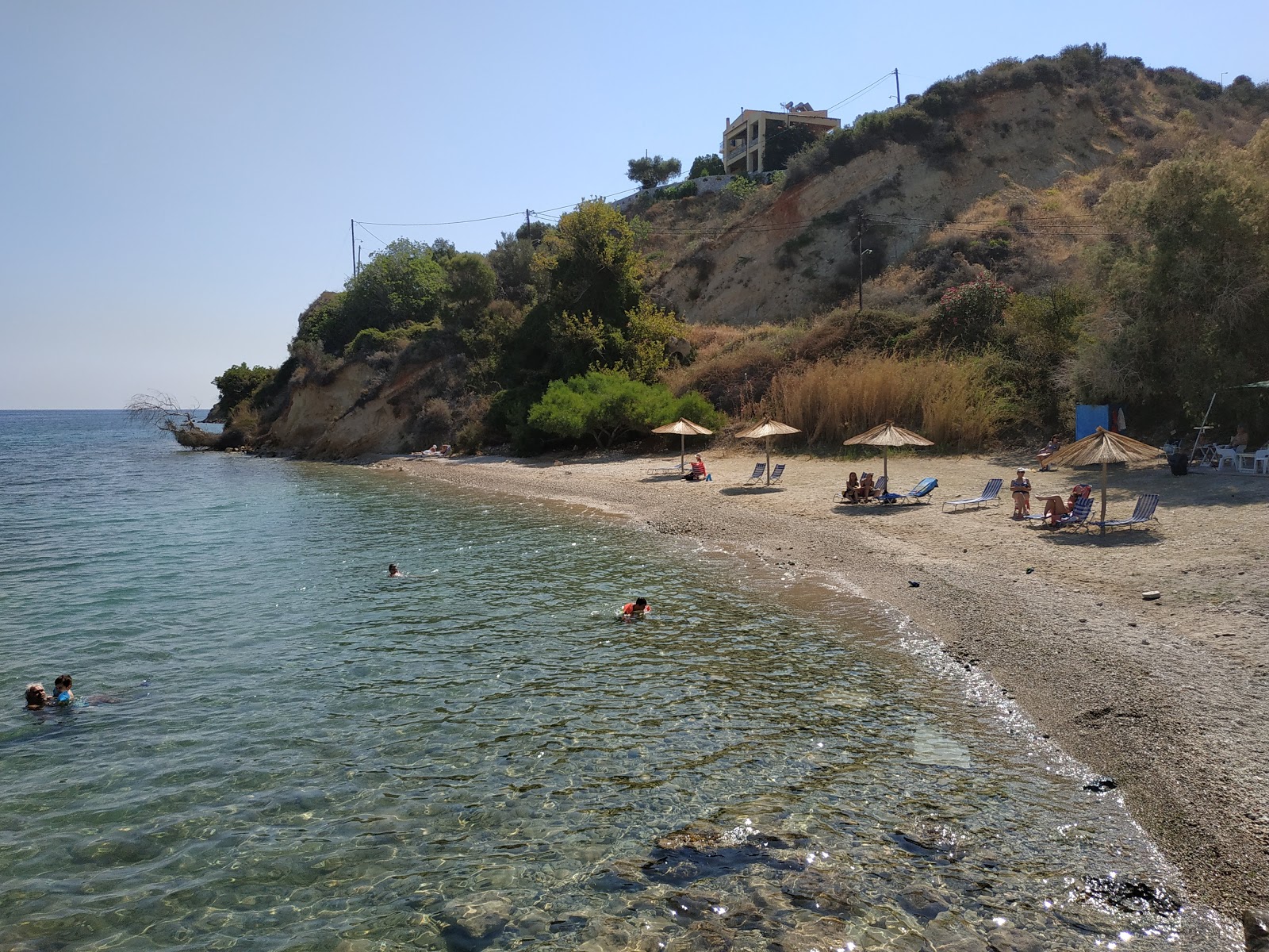 Φωτογραφία του Kalami beach με επίπεδο καθαριότητας πολύ καθαρό