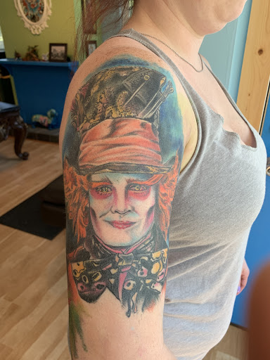 Explore labyrinth movie tattoo ideas, creative tattoo ideas in Powell, available at Hummingbird Tattoo Studio