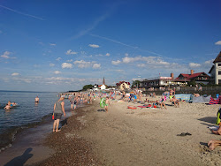 Foto av Sarbinowo Beach och bosättningen