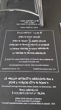 Le Bistro Régent à Bordeaux menu