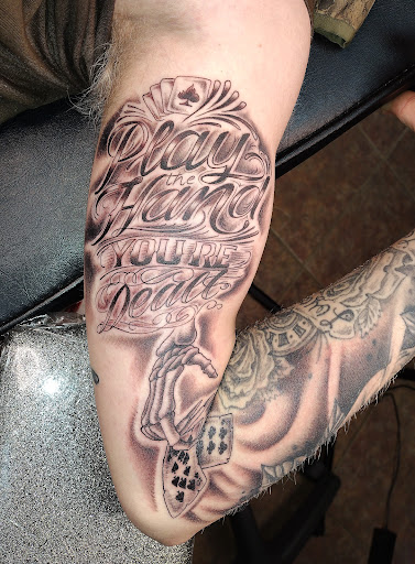 Explore 3 initial tattoo ideas, creative tattoo ideas in Searcy, available at Eternal Art Tattoo Studio lc