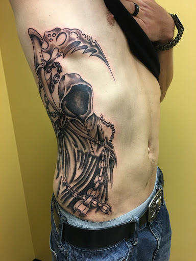 Explore poem tattoo ideas, creative tattoo ideas in Warner Robins, available at Untold Pain Tattoo Studio