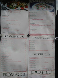 Délices Di Pasta à Vincennes carte