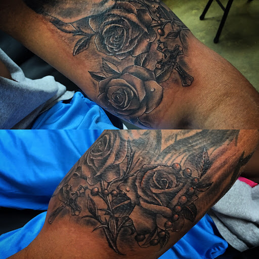 Explore tattoo cover up ideas for words, creative tattoo ideas in Klamath Falls, available at Live Canvas Tattoos Klamath Falls