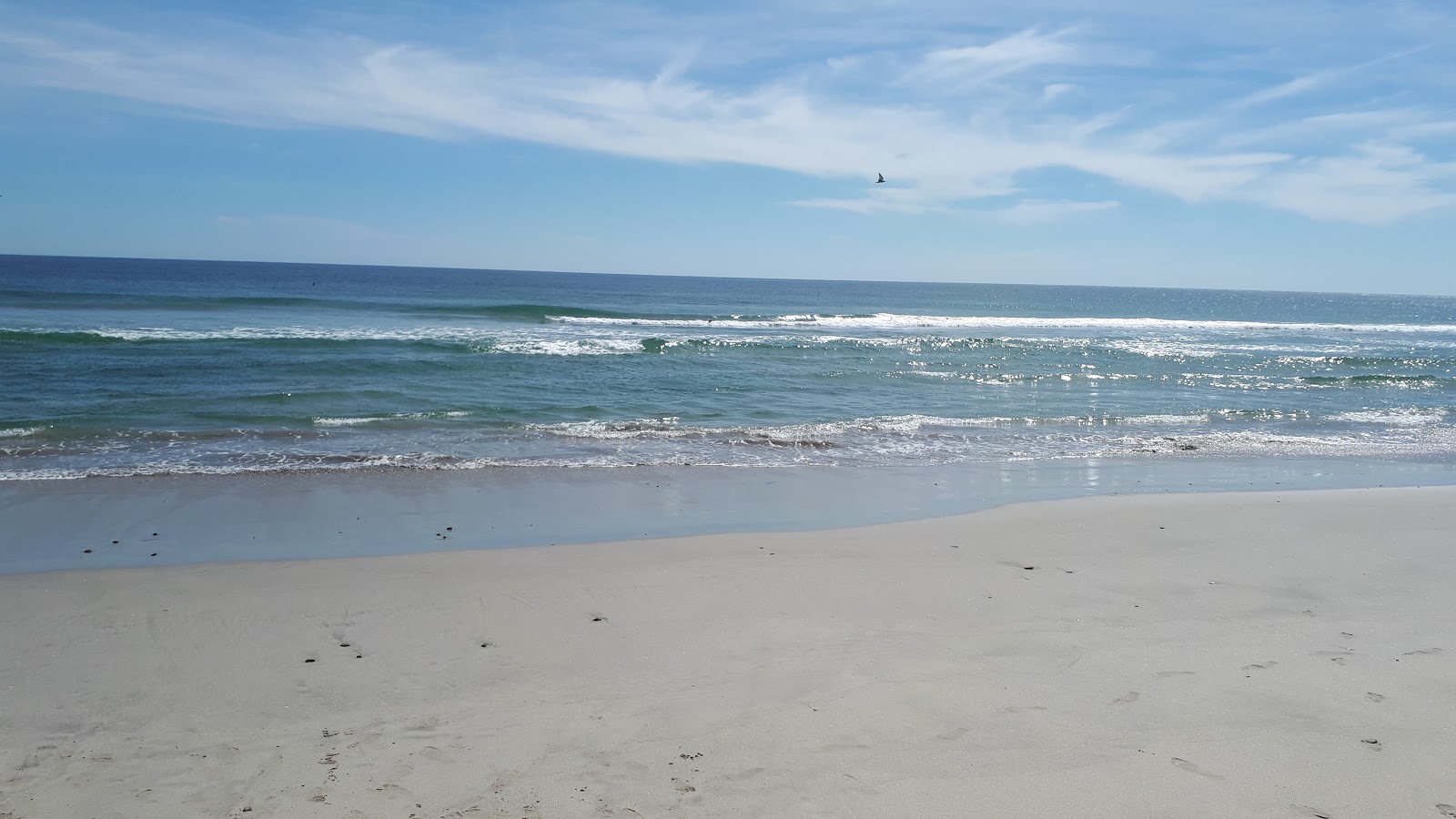 Fotografija Playa Rio seco Huamelula z dolga ravna obala