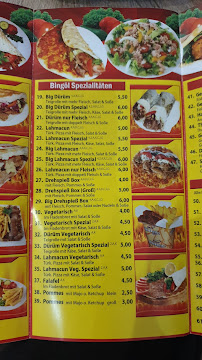ZAZA Bingöl GRILL à Könnern menu