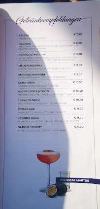 Grande Beach Café - Scharbeutz à Scharbeutz menu