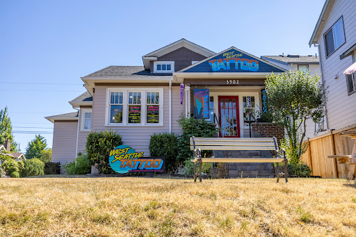 Explore cross tattoo ideas for females, creative tattoo ideas in Seattle, available at West Seattle Tattoo